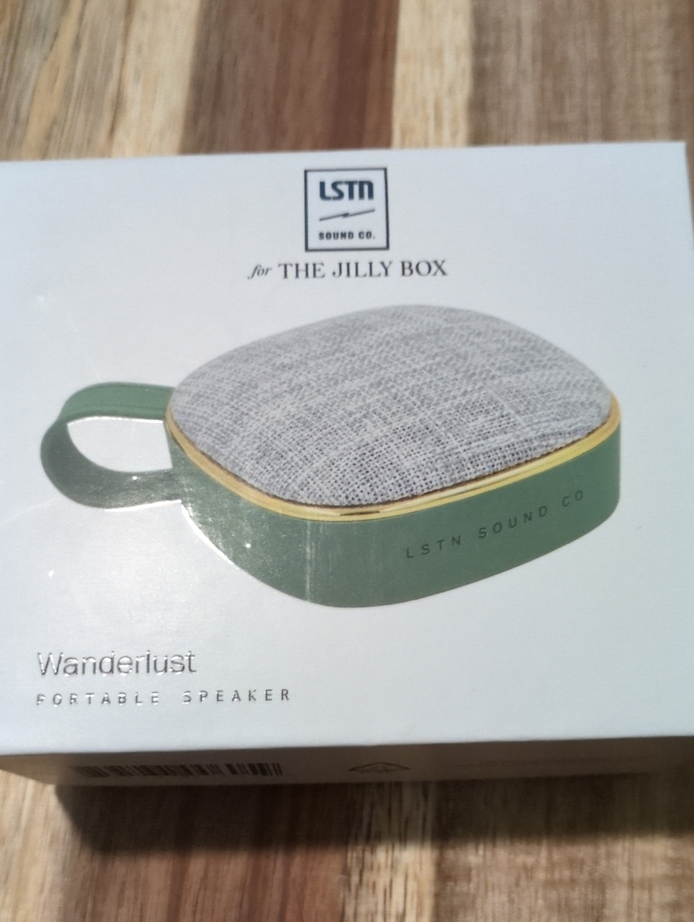 Jilly Box LSTN Wanderlust Portable Bluetooth Speaker - Green